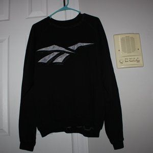 Reebok Sweatshirt in Black/Grey Size XXL